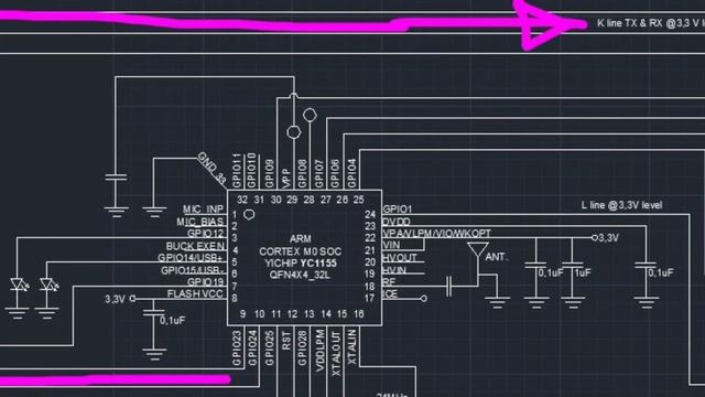 Elm327 clone inspection and reverse engineering смотреть онлайн