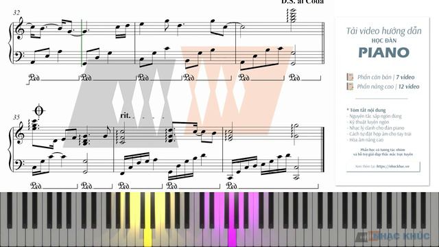 NIỀM ĐAU CHÔN DẤU [Never Fall In Love] | piano #sheetmusic смотреть онлайн