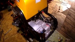 Динго Т 150 попытка уменьшить вибрацию двигателя