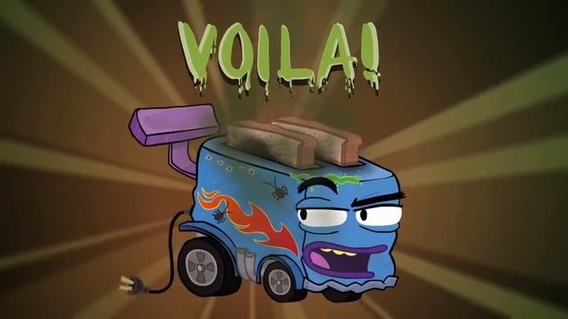 The Trash Pack Cartoon - Episode 7, "The Fast and the Grubbiest" смотреть онлайн
