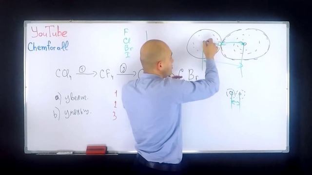 Как изменяется длина связи в нижеследующем ряду веществ? а) увеличивается; b) уменьшается. смотреть онлайн