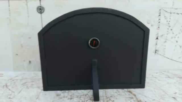 Удобная заслонка для русской печи, с датчиком температуры .