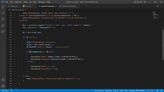 Programing remember me option | Web Project Task 04 | Java Institute смотреть онлайн