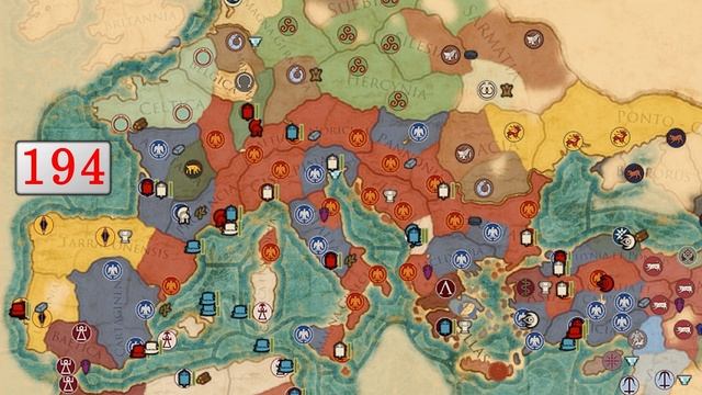 Rome 2 Total War Rome Campaign Timelapse 270-133 BC смотреть онлайн