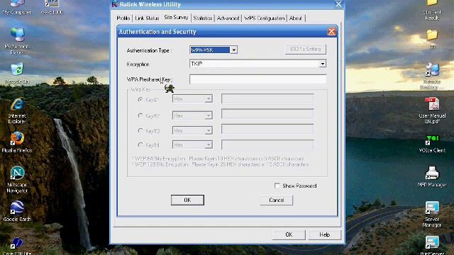 Connect to wireless router by Edimax Ralink Utility смотреть онлайн