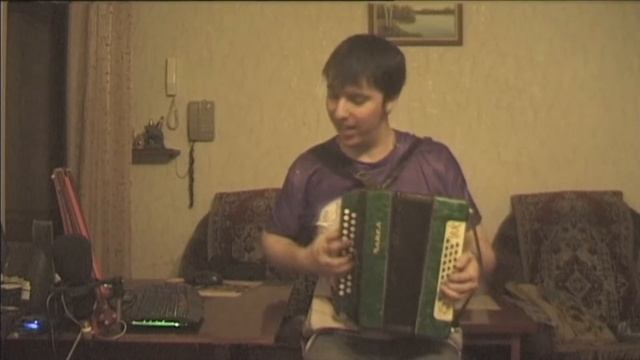 Песня под гармонь. Закружился снег шальной. Белый день смотреть онлайн