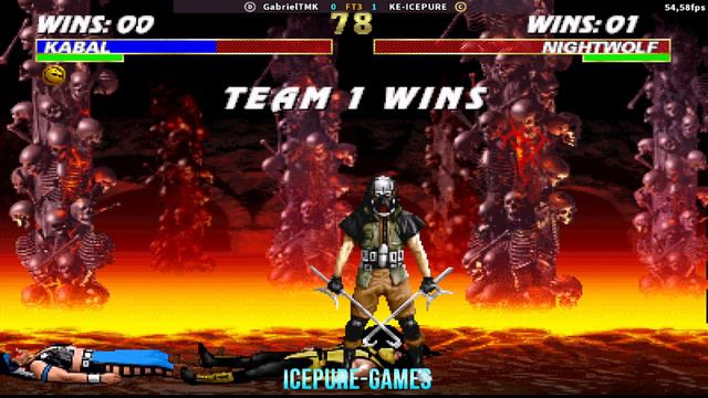 UMK3 GabrielTMK vs ICEPURE GAMES смотреть онлайн