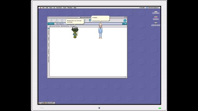 Microsoft Agent Desktop Skits - Mac OS 9 Edition! смотреть онлайн