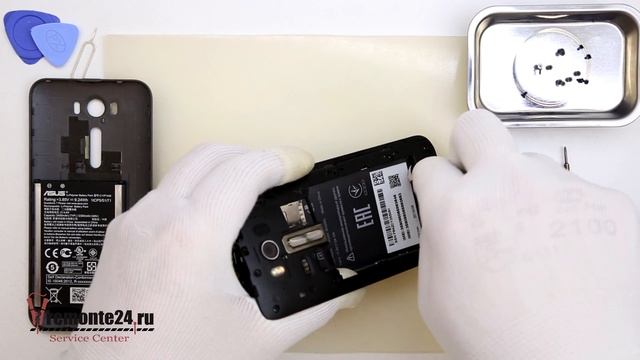 How to disassemble ? Asus Zenfone 2 Laser ZE500KL Take apart Tutorial смотреть онлайн