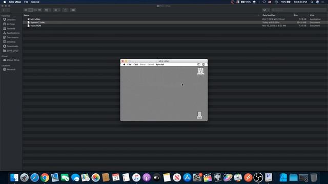 How to Install Mac OS System 1.0 - 7.5 in Mini vMac and Run Classic 68k Applications смотреть онлайн