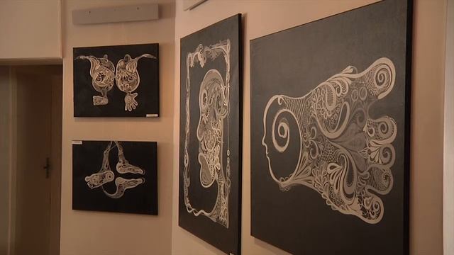 Art Exhibition In Lithuania, Visaginas (first Interview) 1 Part