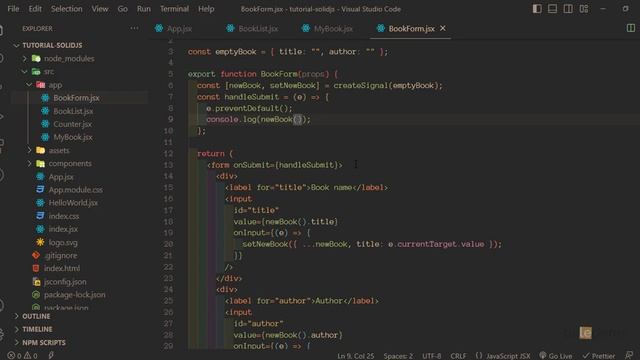 Solid JS Tutorial Indonesia #11 - Submit Form смотреть онлайн