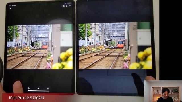 iPad Pro12.9 (2021 M1・Liquid Retina XDRディスプレイ） と2018年モデルの比較 смотреть онлайн