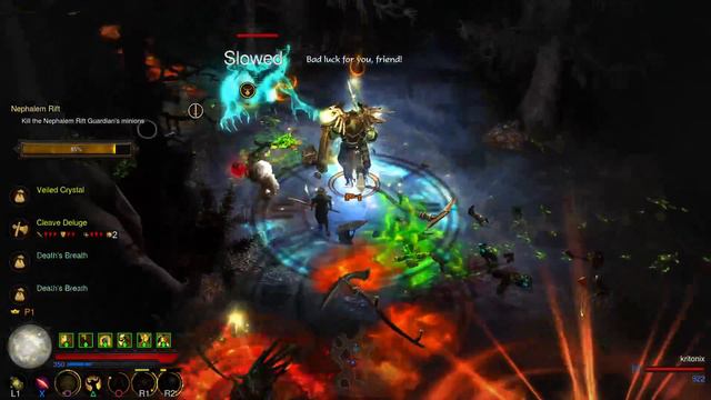 Diablo 3 - Saturday Night Torment - Rifting the Night Away - PS4 Pro - 1080p 60fps смотреть онлайн