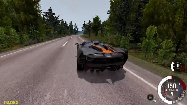 CIVETTA SCINTILLA - TESTING A NEW CAR - BeamNG Drive #1 | Radex