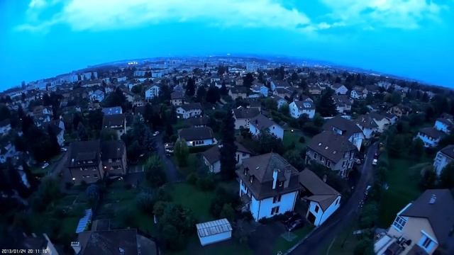 Drone prise de vue aérienne au dessus de prilly le soir blade qx 350 avec caméra HD смотреть онлайн