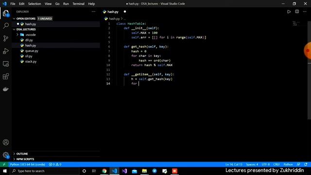 Hash Tables смотреть онлайн