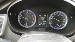 Fuel consumption / расход топлива Suzuki S-cross / Suzuki SX4 NEW 1.6l 2017 2WD 5MT