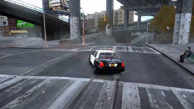 Ford Crown Victoria Police 2008 машина для GTA 4 смотреть онлайн