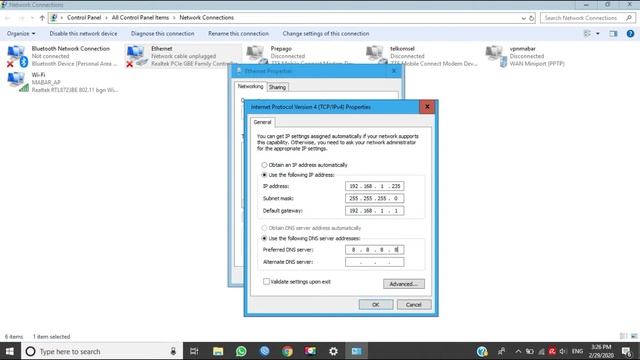 How to change ip address on Windows 10 смотреть онлайн