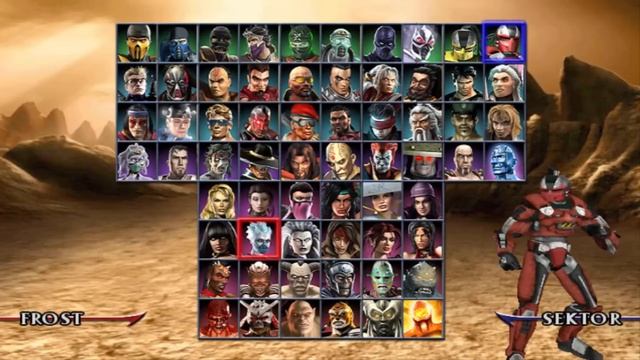 Mortal Kombat: Select Screen Evolution MK1 to MKX [Update] смотреть онлайн