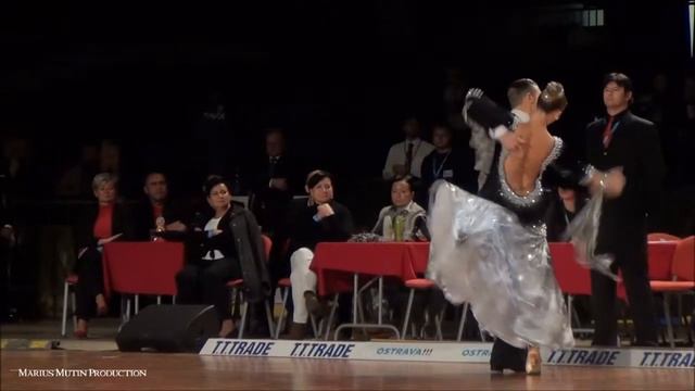 Czech Dance Open 2012 - World Open STD - solo Quickstep - Andrey Chubarev & Daria Shevelilova смотреть онлайн