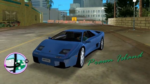 GTA Vice City Lamborghini Diablo VT 6.0 Car Gameplay | Wonderful Car In GTA Vice City | King Gamerz смотреть онлайн