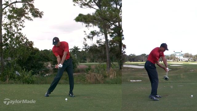 Tiger Woods Slow Mo Driver Swing | TaylorMade Golf смотреть онлайн