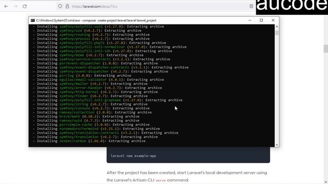 How to Create Laravel 10 Project from Scratch смотреть онлайн