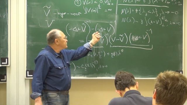 Лекция 9 | Методы исследования дискретного спектра операторов | Григорий Розенблюм | Лекториум смотреть онлайн