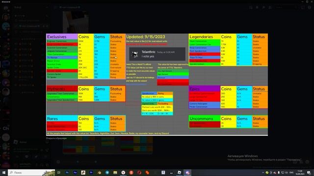 Самый лучший Тир лист в Toilet Tower Defense | Roblox смотреть онлайн