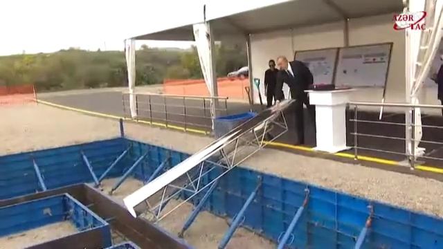 В городе Физули заложен фундамент Центра управления цифровой подстанции смотреть онлайн