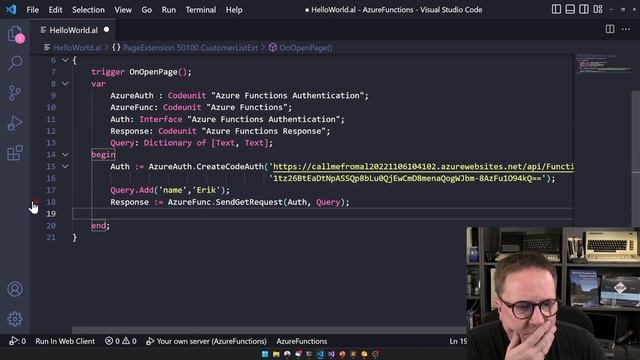 Calling Azure Functions from AL (new in Business Central 2022 Wave 2) смотреть онлайн