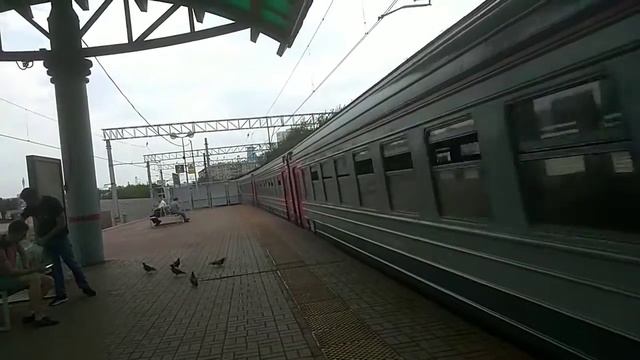 ЭД2Т-0050 // Москва (Казанский вокзал) - Шатура // Пл. Электрозаводская смотреть онлайн