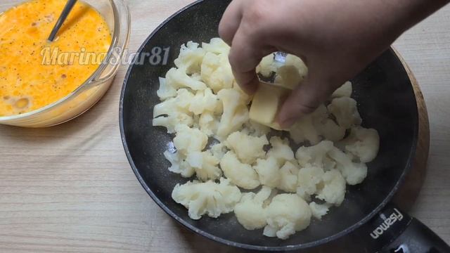 ЦВЕТНАЯ КАПУСТА в омлетной заливке ВКУСНЫЙ ПИТАТЕЛЬНЫЙ РЕЦЕПТ Как приготовить ЦВЕТНУЮ КАПУСТУ смотреть онлайн