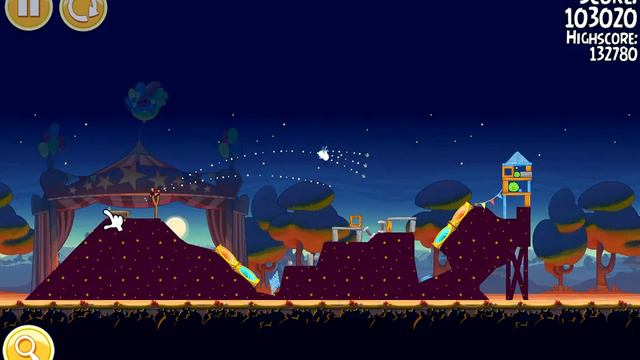 Angry Birds Seasons. Abra-ca-bacon (level 1-6) 3 stars Прохождение от SAFa смотреть онлайн