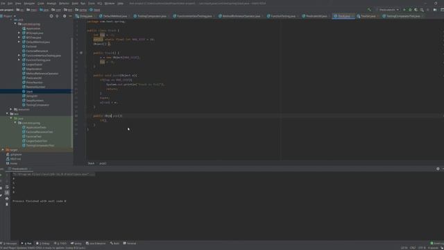 Implementing our own Stack data-structure java смотреть онлайн