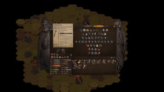 Battle Brothers Gameplay: Fighting a dangerous late-game orc camp смотреть онлайн
