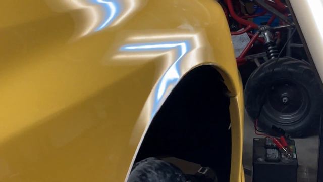 Unrolling rolled fenders without painting. смотреть онлайн