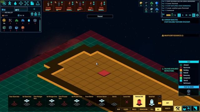 Space Haven ep1 - Abandoned Mining Station Scenario смотреть онлайн