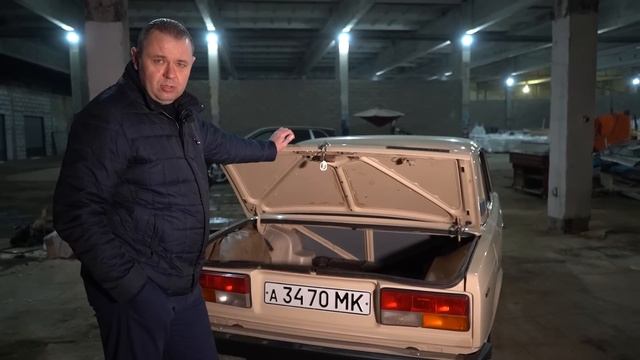 Ваз 2107 из нашей коллекции 1984 года. Идеальный сохран. смотреть онлайн