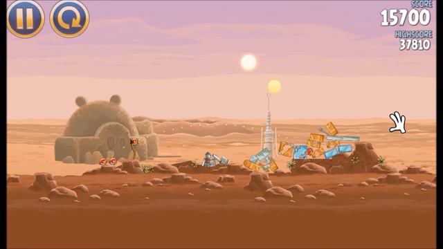 Angry Birds Star Wars Episodio 0: Intro [3 Stars Walkthrough] смотреть онлайн