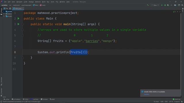 Arrays | Java Basics part 6 sohar university смотреть онлайн