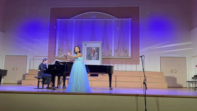 Самонов, Соната для флейты 3 ч,Шубина Евгения(флейта) смотреть онлайн