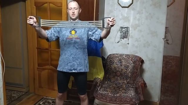 Обзор эспандеров. Замена становой тяги, эспандер для рук! смотреть онлайн