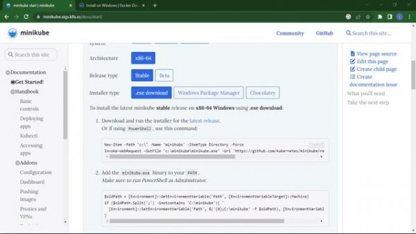 Minikube install and setup on windows | Minikube with docker | Minikube | Docker Desktop