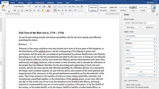 Creating Headings in Word 2016 for Mac смотреть онлайн