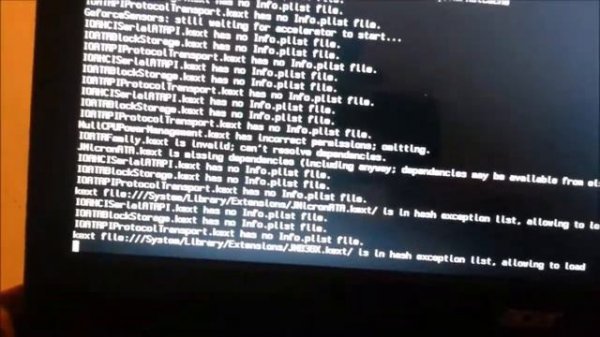 Acer Aspire E1 570G OS X Problems