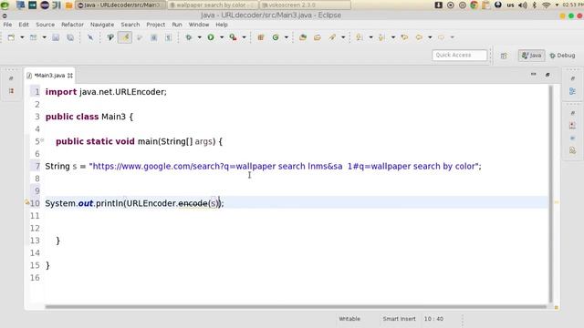 14 JAVA Networking URL decoder encoder смотреть онлайн