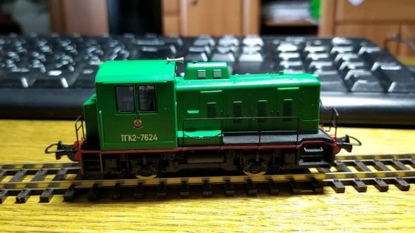 Модель тепловоза ТГК2-7624 в масштабе 1:87 от PIKO со звуковым декодером «Modelldepo»